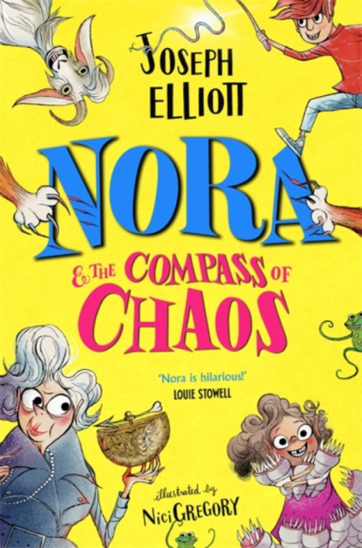 Nora and the Compass of Chaos - Joseph Elliott - kniha z kategorie Pohádky