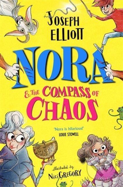 Nora and the Compass of Chaos - Joseph Elliott - kniha z kategorie Pohádky