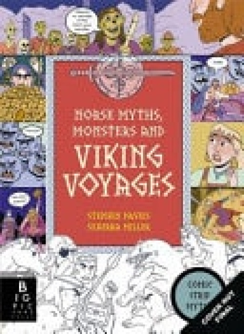 Templar Books Comic Strip Myths: Norse Myths, Monsters and Viking Voyages - Davies, Stephen