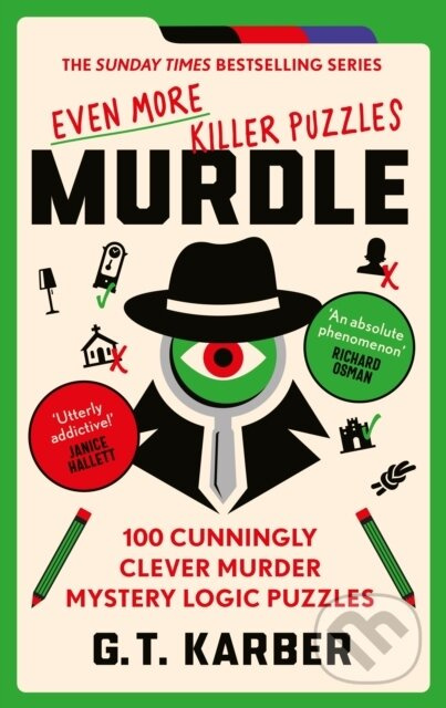 Murdle: Even More Killer Puzzles (100 Cunningly Clever Murder Mystery Logic Puzzles) - kniha z kategorie Detektivky