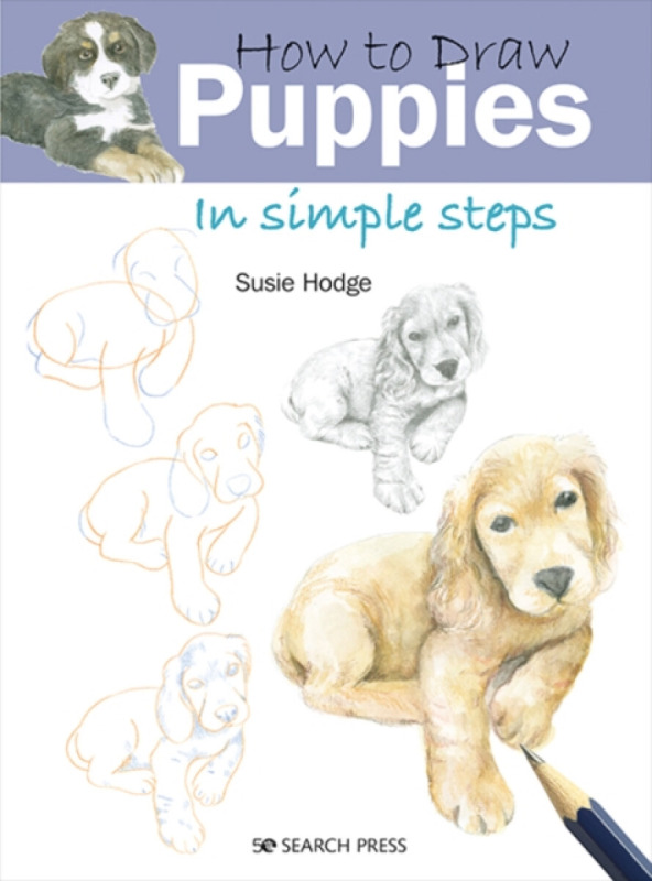 How to Draw Puppies in Simple Steps - Hodge Susie