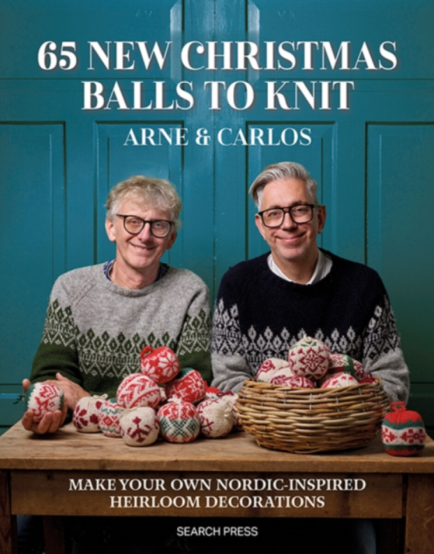 SEARCH PRESS LTD 65 New Christmas Balls to Knit - Carlos, Arne  a