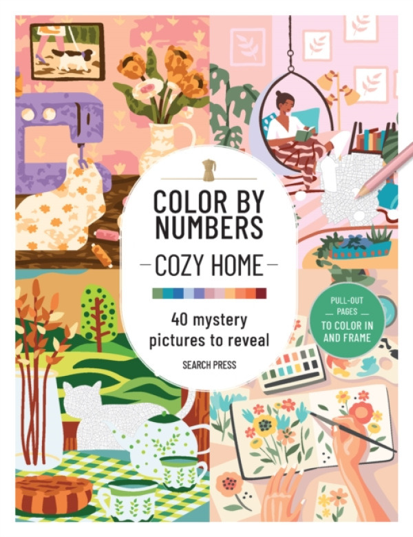 SEARCH PRESS LTD Color by Numbers: Cozy Home