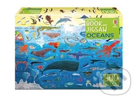 Book and Jigsaw Oceans  Usborne Publishing