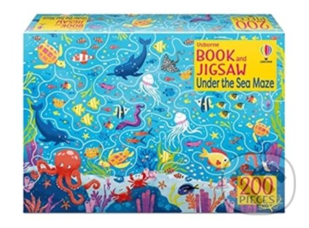 Book and Jigsaw Under the Sea Maze - Sam Smith,  Valeria Danilova (ilustrátor) - kniha z kategorie Pro děti