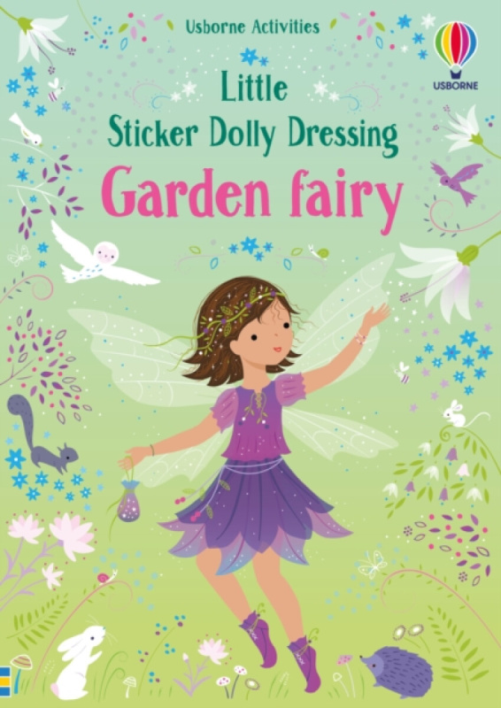 Little Sticker Dolly Dressing Garden Fairy Usborne Publishing