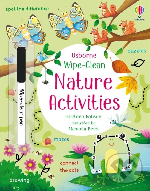 Wipe-Clean Nature Activities Usborne Publishing