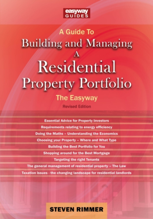 Straightforward Publishing Guide to Building and Managing A Residential Property Portfolio - Rimmer, Steven