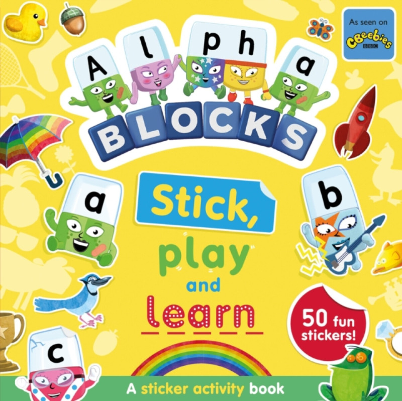 Alphablocks Stick, Play and Learn: A Sticker Activity Book - kniha z kategorie Pro děti