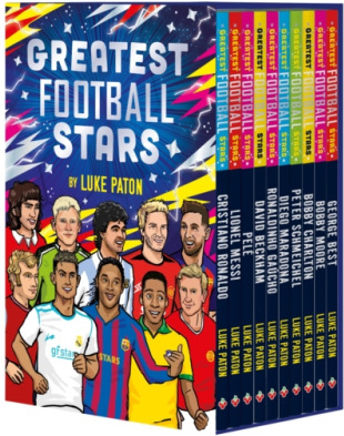 Greatest Football Stars 10 Book Collection Sweet Cherry Publishing