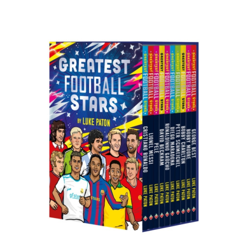 Greatest Football Stars 10 Book Collection Sweet Cherry Publishing