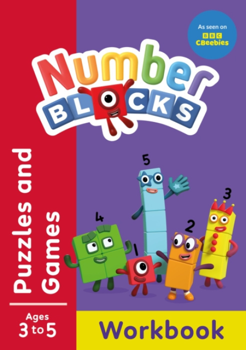 Numberblocks Puzzles and Games (Red Level Workbook) Sweet Cherry Publishing