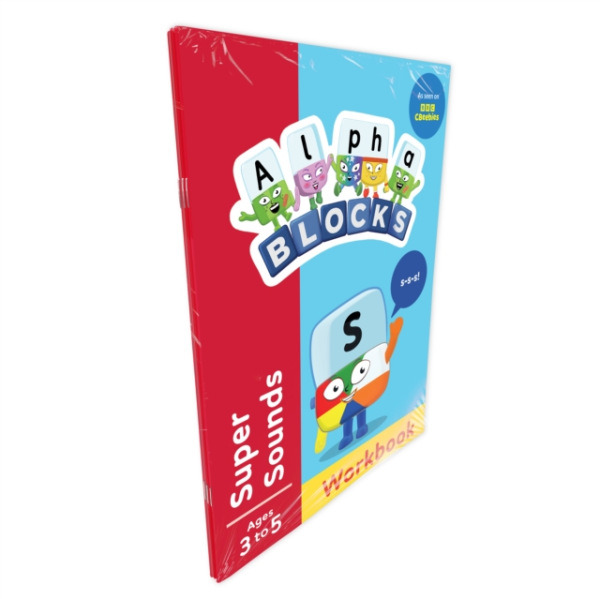 Sweet Cherry Publishing Alphablocks Red Level Workbook Set (3 books) - Alphablocks