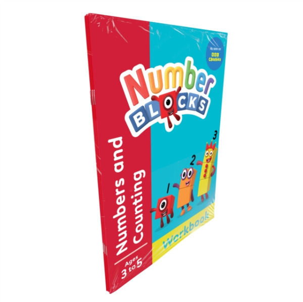 Sweet Cherry Publishing Numberblocks Red Level Workbook Set (3 books) - Numberblocks