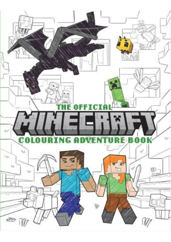 Official Minecraft Colouring Adventures Book Titan Books Ltd