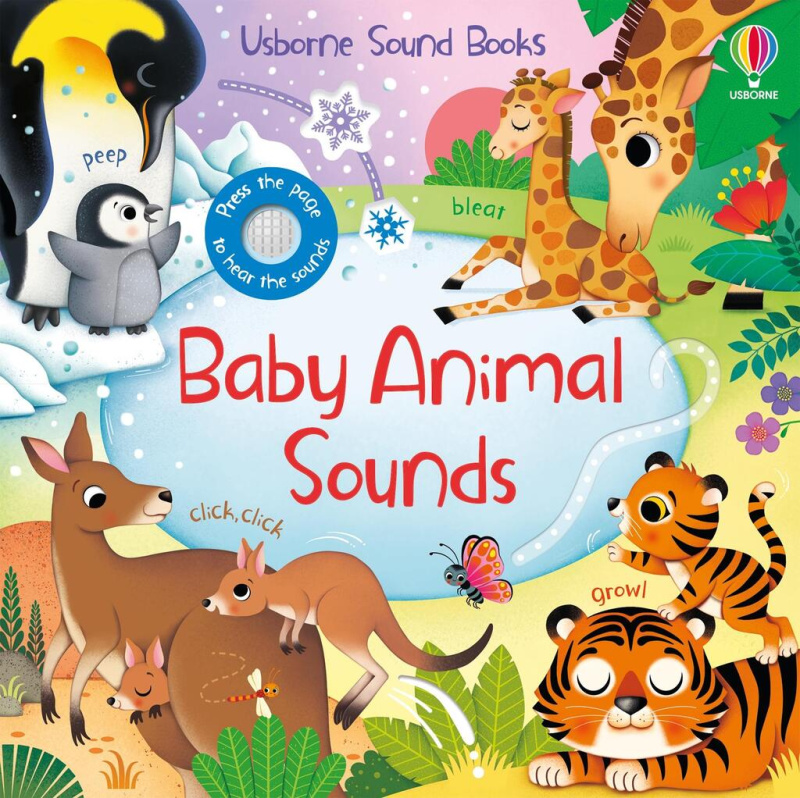 Baby Animal Sounds - Sam Taplin, Federica Iossa (ilustrátor) - kniha z kategorie Naučné knihy