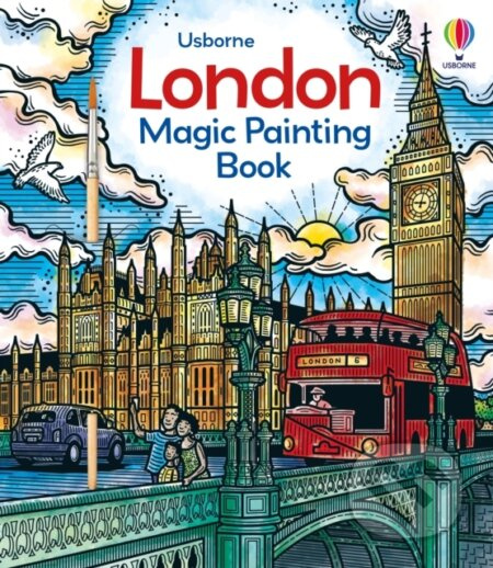 London Magic Painting Book - Abigail Wheatley - kniha z kategorie Pro děti