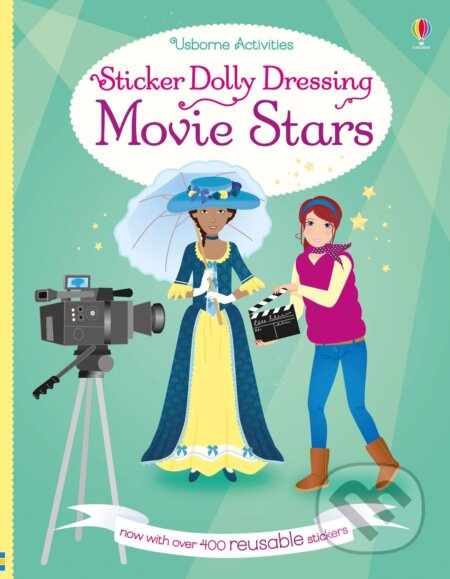 Sticker Dolly Dressing Movie Stars - Fiona Watt, Vicky Arrowsmith (ilustrátor) - kniha z kategorie Pro děti