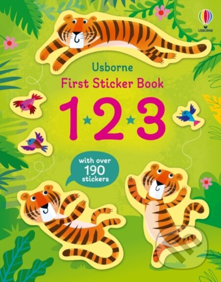 First Sticker Book 123 - Alice Beecham, Gareth Lucas (ilustrátor) - kniha z kategorie Naučné knihy