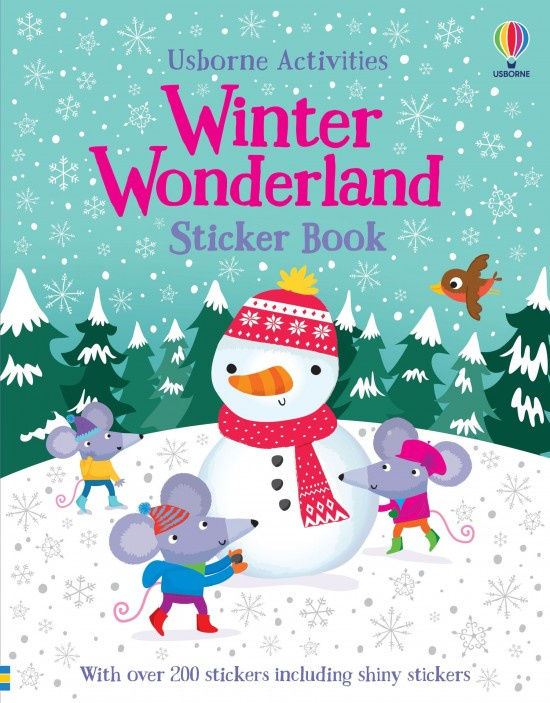 Winter Wonderland Sticker Book Usborne Publishing