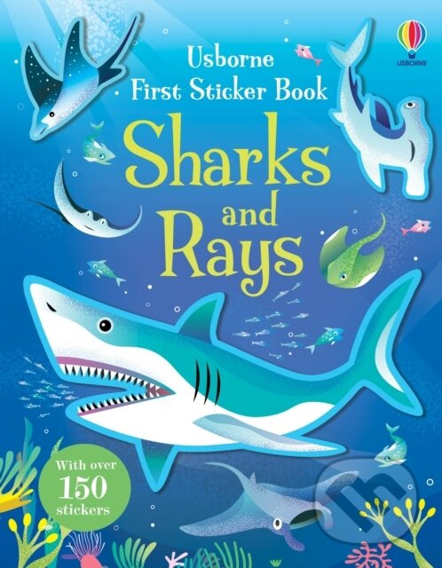 First Sticker Book Sharks and Rays Usborne Publishing