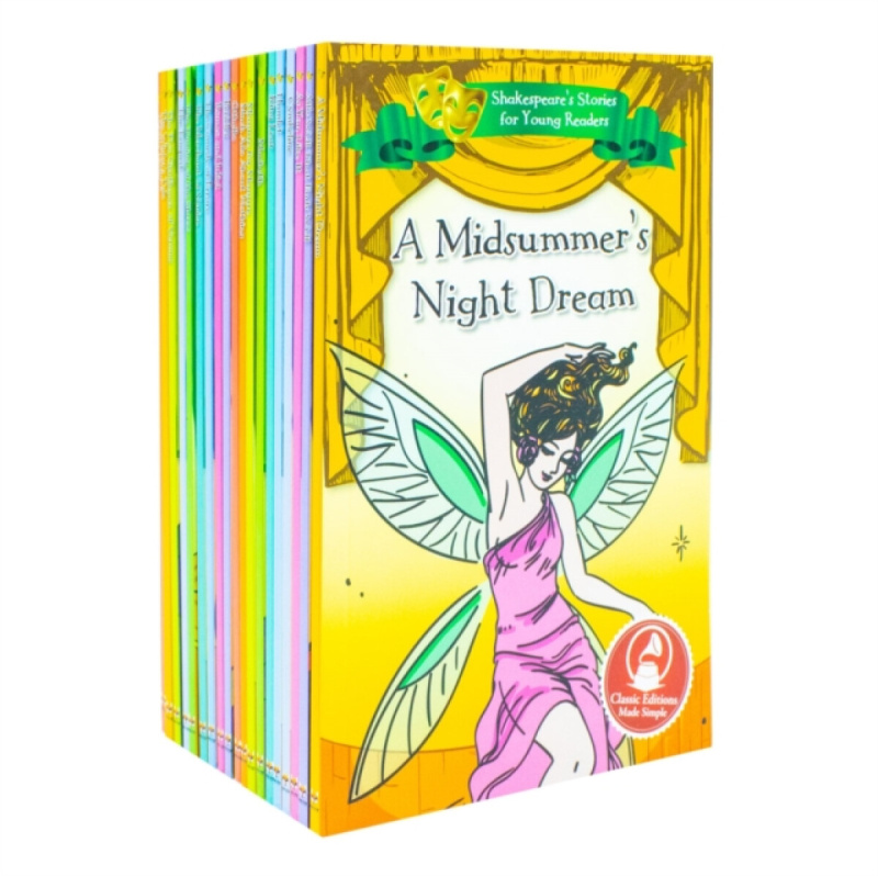 Fox Eye Publishing Shakespeare's Stories for Young Readers; 20-Book Set - Shakespeare, William