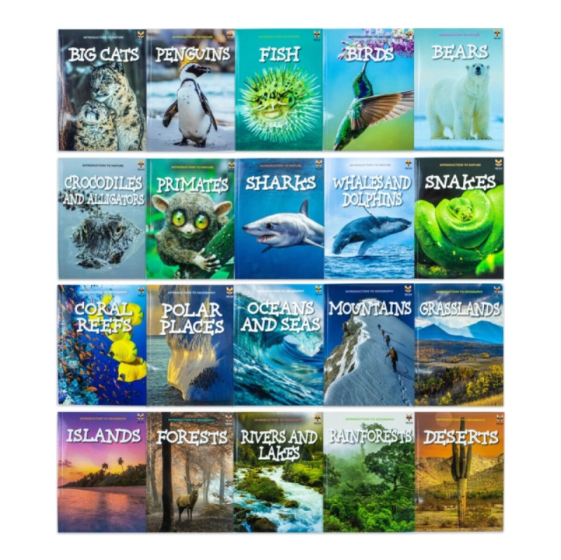Fox Eye Publishing Children's Introduction to Nature & Geography; 20-Book Set - Brooke Jasmine