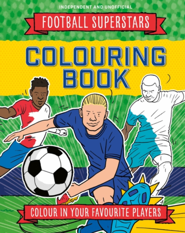 Hachette Children's Group Football Superstars Colouring Book - Mugford, Simon