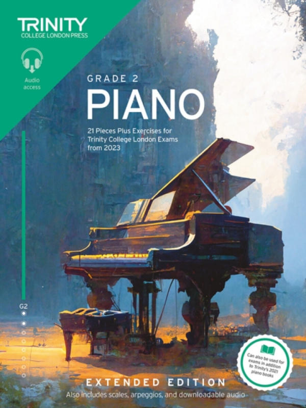 Trinity College London Piano Exam Pieces Plus Exercises from 2023: Grade 2: Extended Edition Trinity College London Press