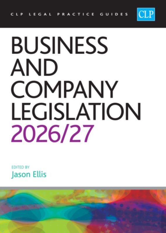 The University of Law Publishing Limited Business and Company Legislation 2026/27