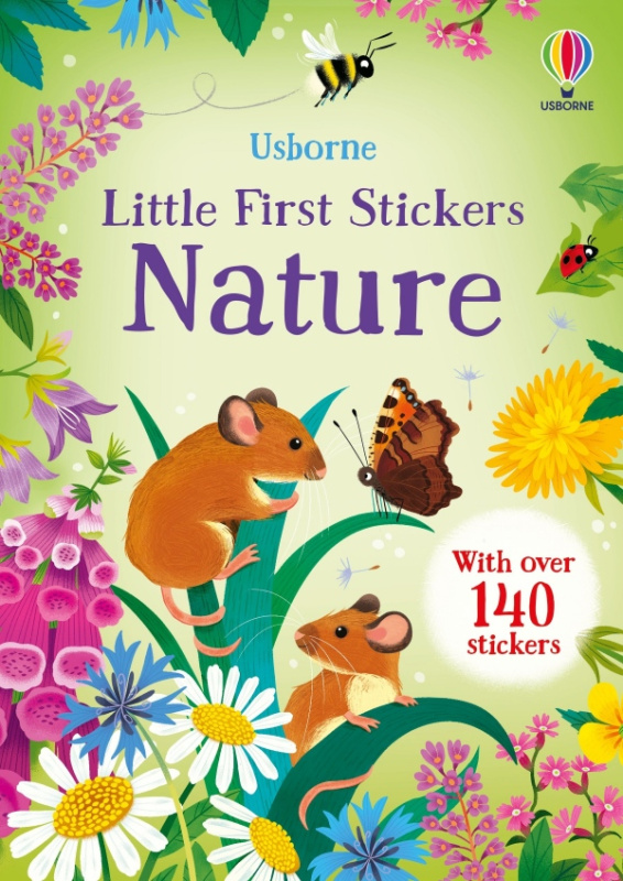 Little First Stickers Nature Usborne Publishing