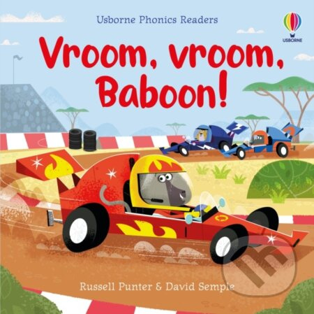 Vroom, vroom, Baboon! - Russell Punter - kniha z kategorie Pro děti