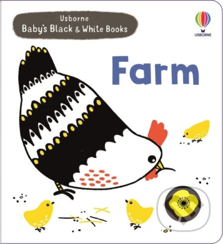 Baby´s Black and White Books Farm Usborne Publishing