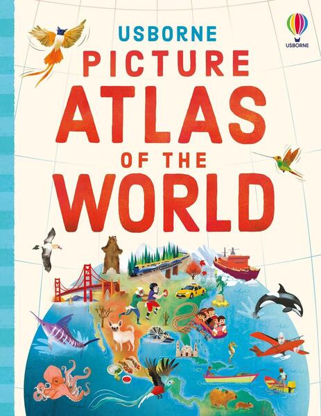 Usborne Picture Atlas of the World - Tom Mumbray, John Joven (ilustrátor)