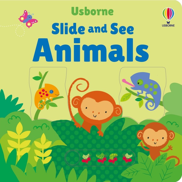  Slide and See Animals Usborne Publishing