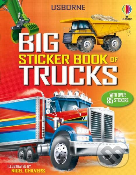 Big Sticker Book of Trucks - Simon Tudhope - kniha z kategorie Beletria