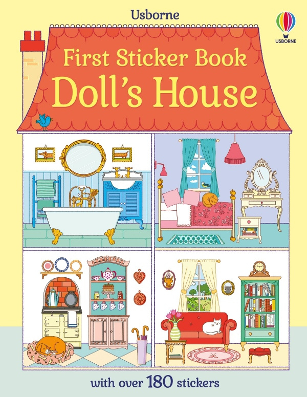 First Sticker Book Doll´s House Usborne Publishing