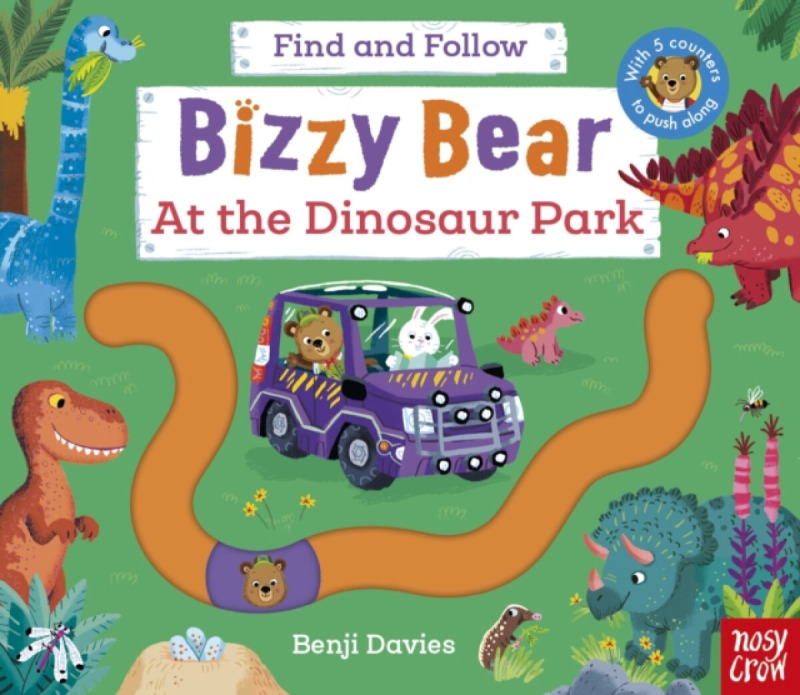 Nosy Crow Ltd Bizzy Bear Find and Follow: At the Dinosaur Park
