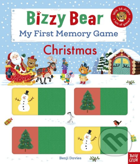 Bizzy Bear: My First Memory Game Book: Christmas - Benji Davies - kniha z kategorie Naučné knihy