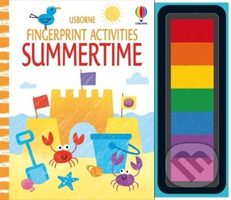 Fingerprint Activities Summertime - Fiona Watt - kniha z kategorie Omalovánky, vystřihovánky, papír