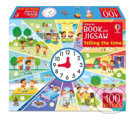 Usborne Book and Jigsaw Telling the Time Usborne Publishing