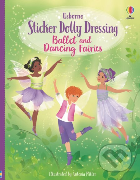 Sticker Dolly Dressing Ballet and Dancing Fairies Usborne Publishing