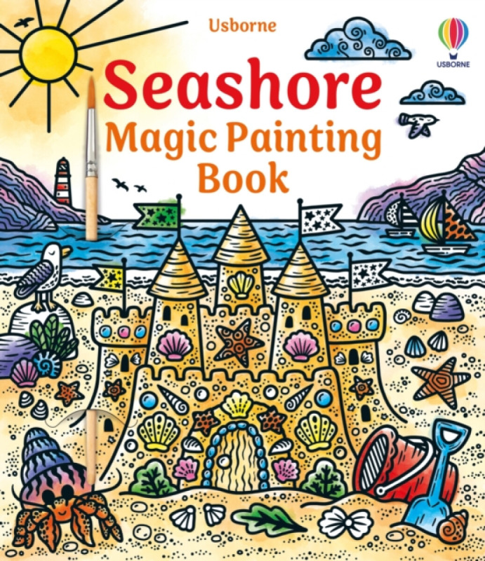 Seashore Magic Painting Book - Lizzie Cope - kniha z kategorie Omalovánky, vystřihovánky, papír