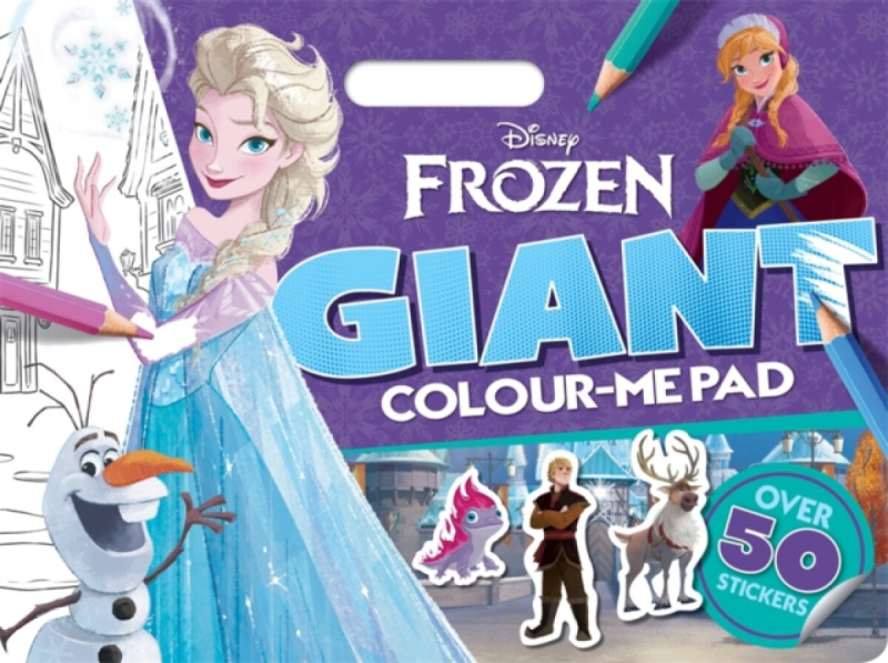 Disney Frozen: Giant Colour-Me Pad - Walt Disney