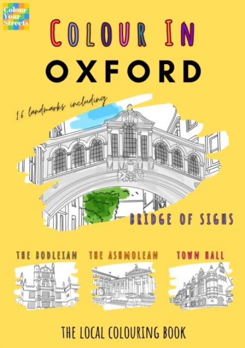 Colour Your Streets Oxford Colouring Book (A4) - Colour Your Streets