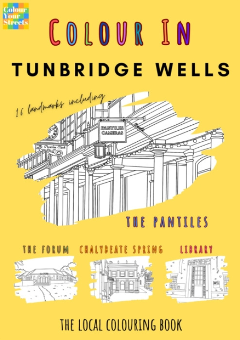 Colour Your Streets Tunbridge Wells Coolouring Book (A4) - Colour Your Streets