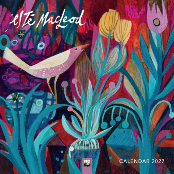 Flame Tree Publishing Este MacLeod Wall Calendar 2027 (Art Calendar)
