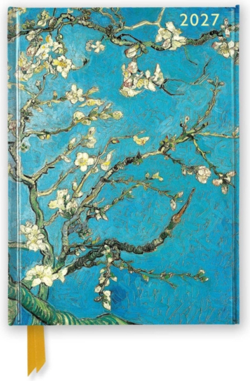 Vincent van Gogh: Almond Blossom 2027 Luxury Diary Planner - Page to View with Notes Flame Tree Publishing