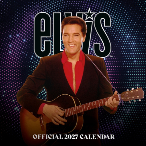 Danilo Promotions Limited Elvis 2027 Square Calendar