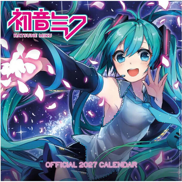 Kalendář Hatsune Miku 2027